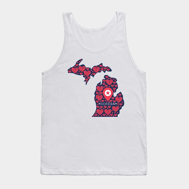 From Michigan With Love Tank Top by JaunzemsR